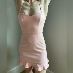 French Connection pink dress